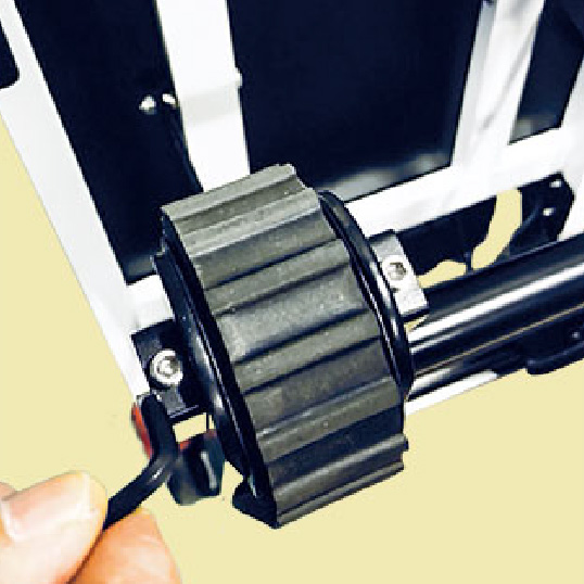 クローラー調整部