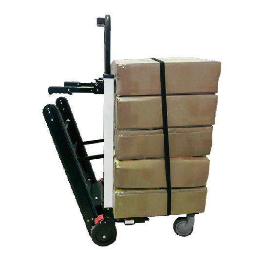 荷物を固定した状態